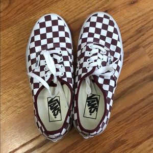 Checkerboard Vans